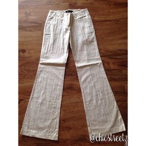 New Arden B Beige Flare Trousers 2